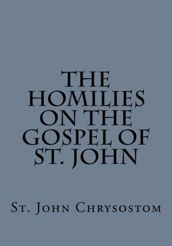 Cover of Homilies on the Gospel of John