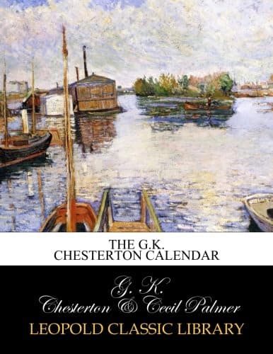 Cover of A Chesterton calendar