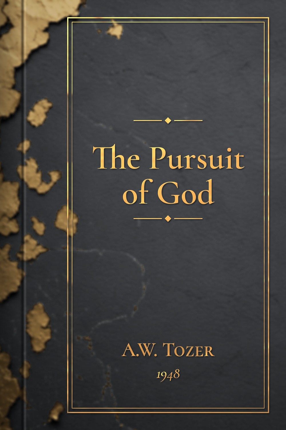 Cover of The Pursuit of God (1948), ch. I Following Hard after God